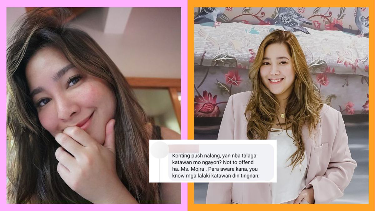 Moira's clapback to a netizen about her weight