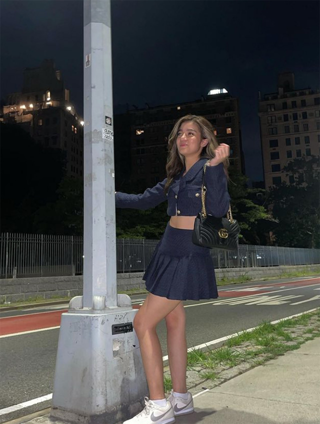 belle mariano ootd in new york