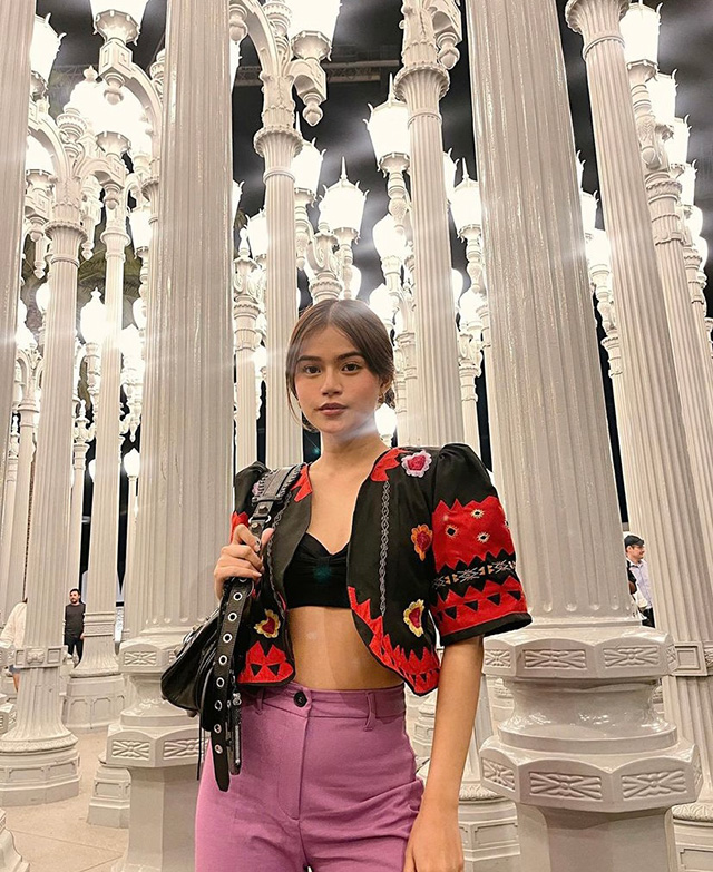 Maris Racal's Stylish OOTDs In The U.S.