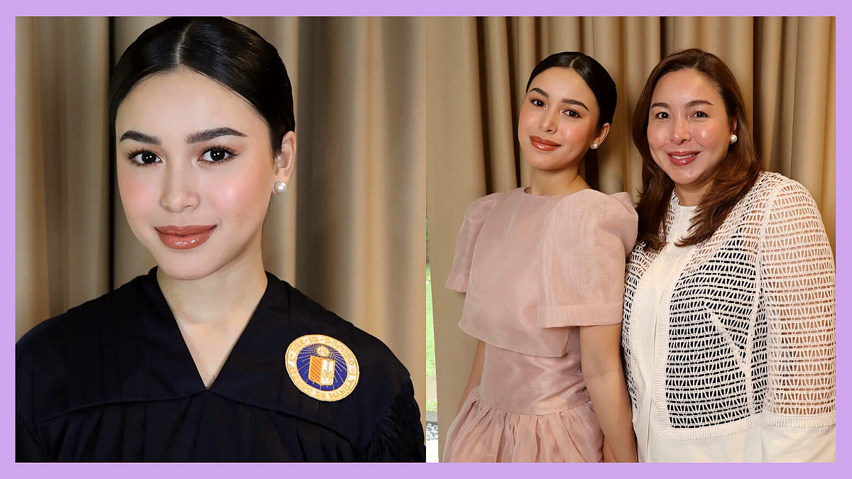 Claudia Barretto thanks her mom Marjorie as she graduates from college