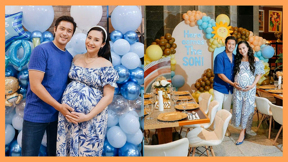 Rocco Nacino hold two separate baby showers for family and friends