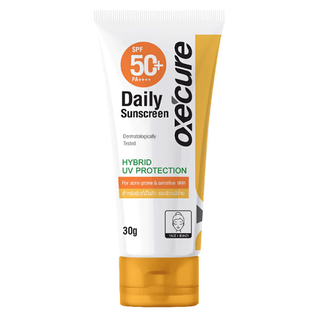oxecure daily sunscreen