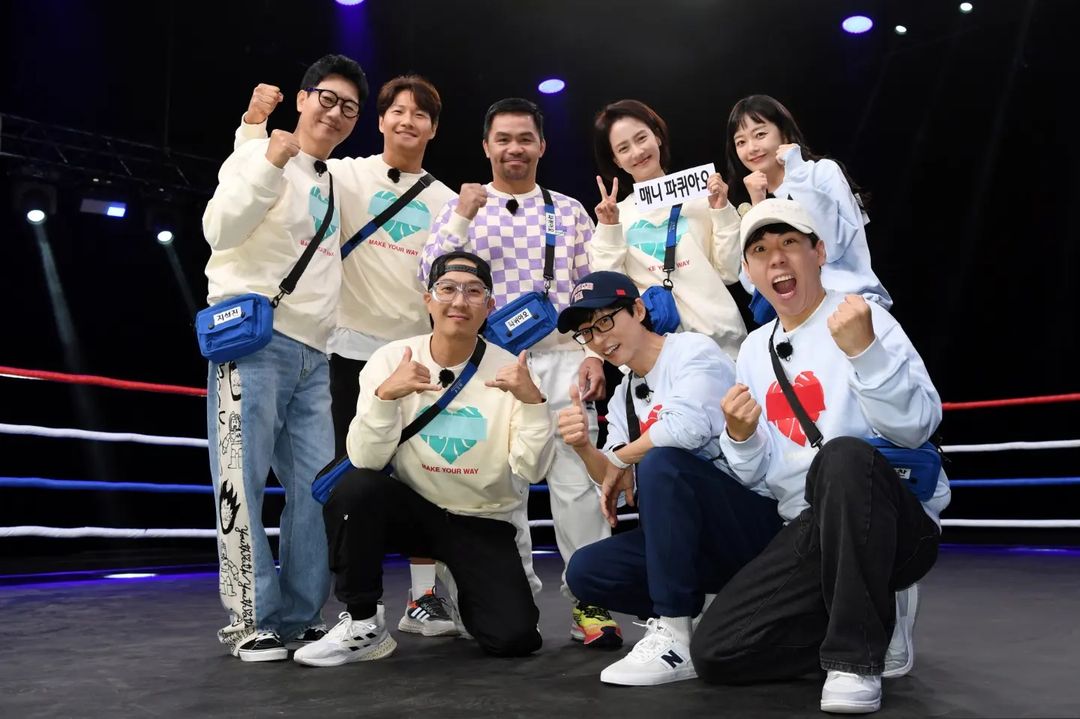 Manny Pacquiao With The Running Man Cast Members