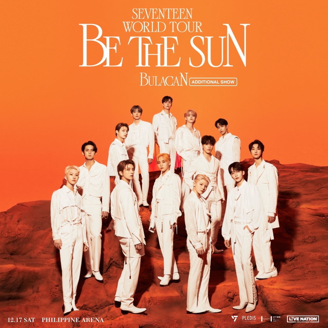 SEVENTEEN 'Be The Sun' Concert In Bulacan Date, Venue, Ticket Prices