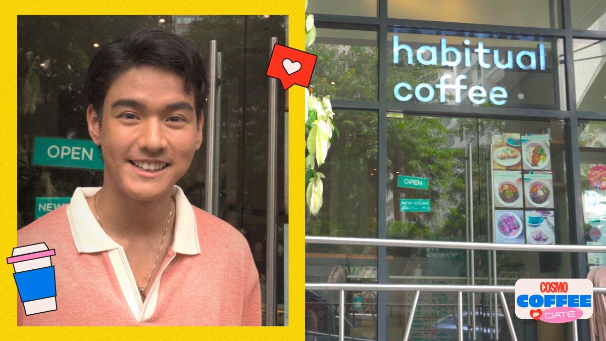 Michael Sager Takes You On A Cosmo Coffee Date Feat. Habitual Coffee