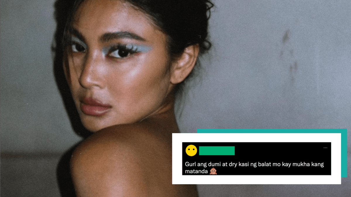 nadine lustre claps back at netizen 