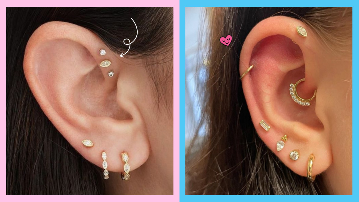 12 Cartilage Ear Piercings That Are So, So Pretty