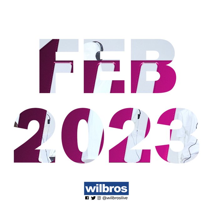 Wilbros Live's Feb 2023 Event Announcement