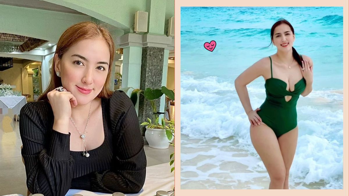 Ara mina stuns with her beach outfit