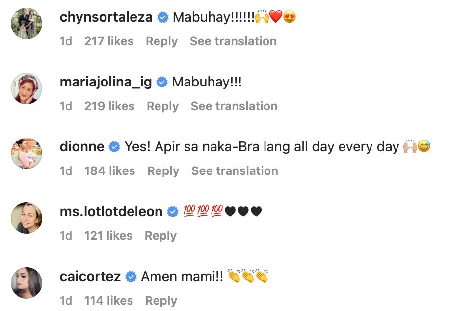 Angelica Panganiban comments