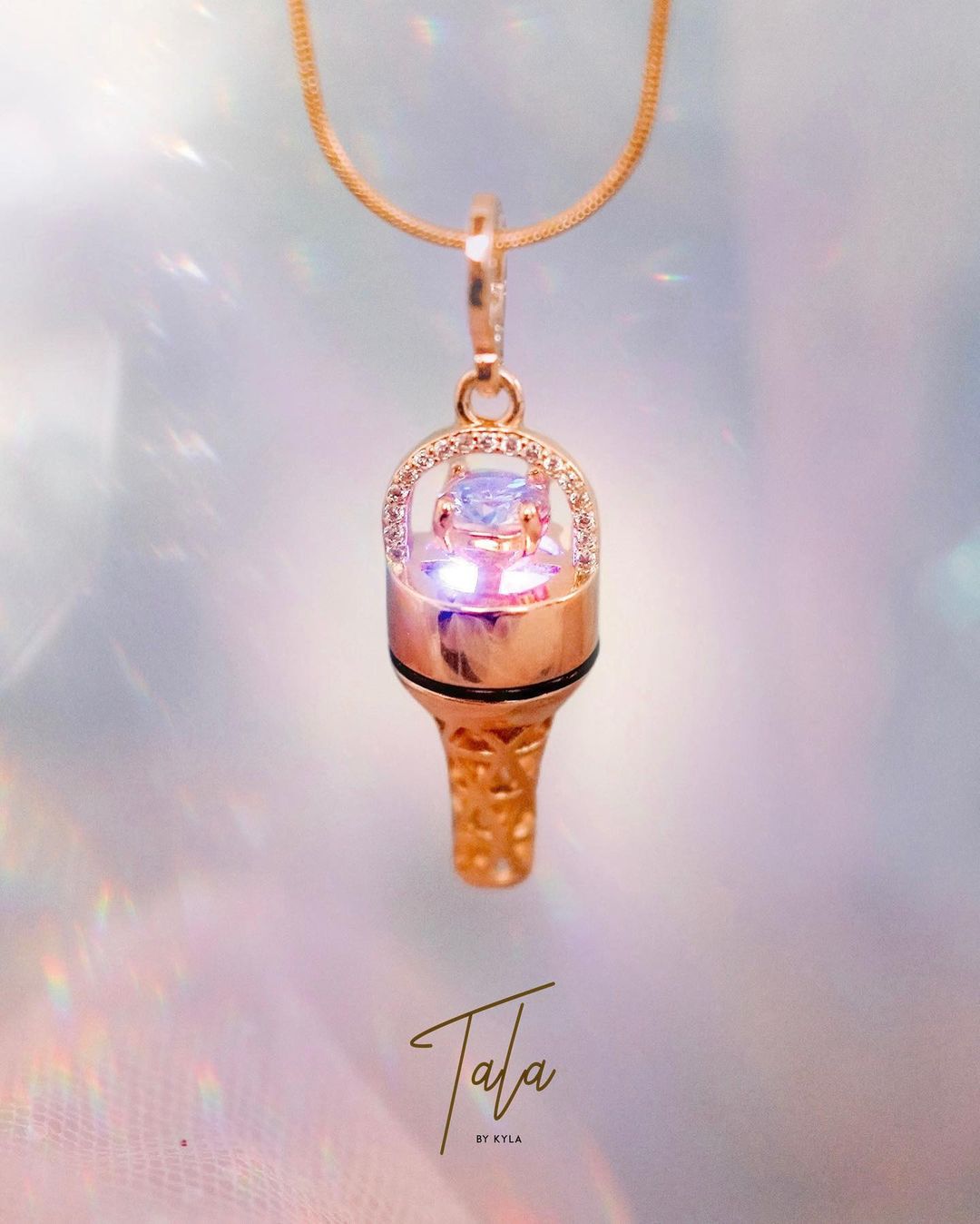 Tala By Kyla's Carat Lightstick-Inspired Necklace