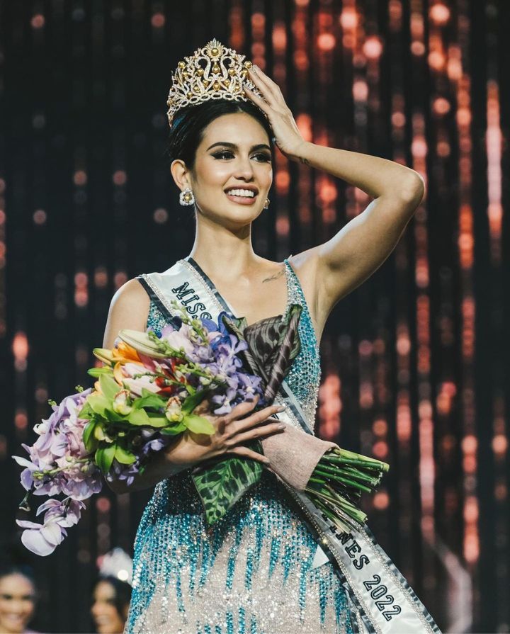 Celeste Cortesi crowning moment Miss Universe Philippines 2022