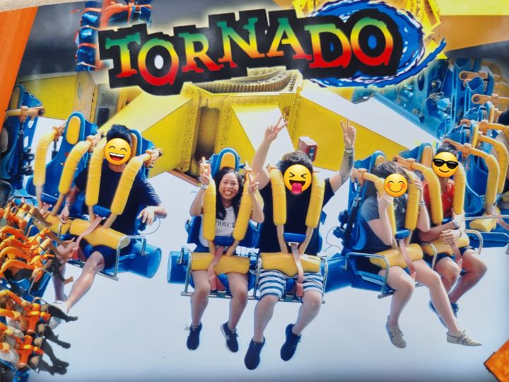 Dream World Amusement Park Bangkok Tornado ride photo