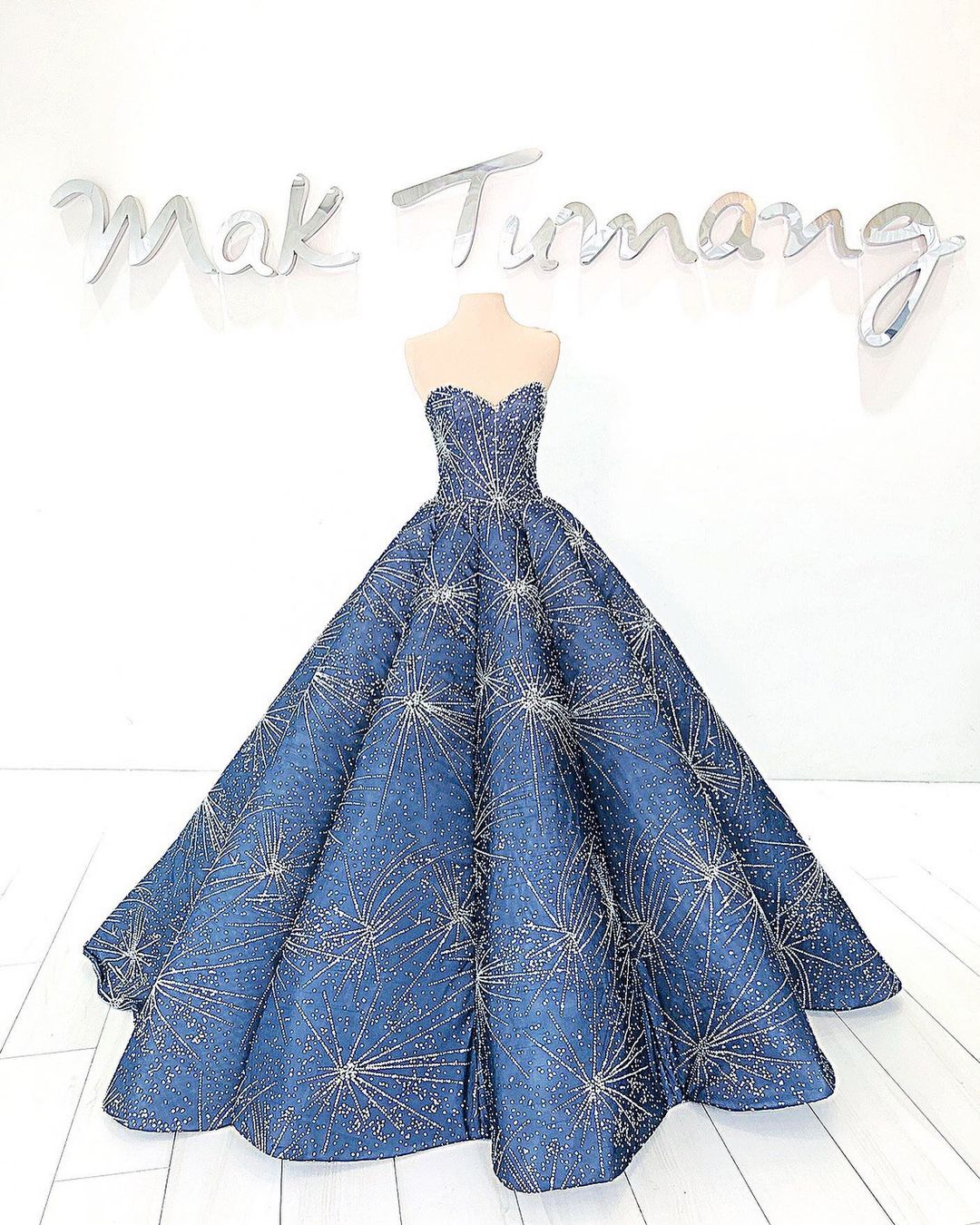 Mak Tumang Aliyah gown created in 2019 for a show