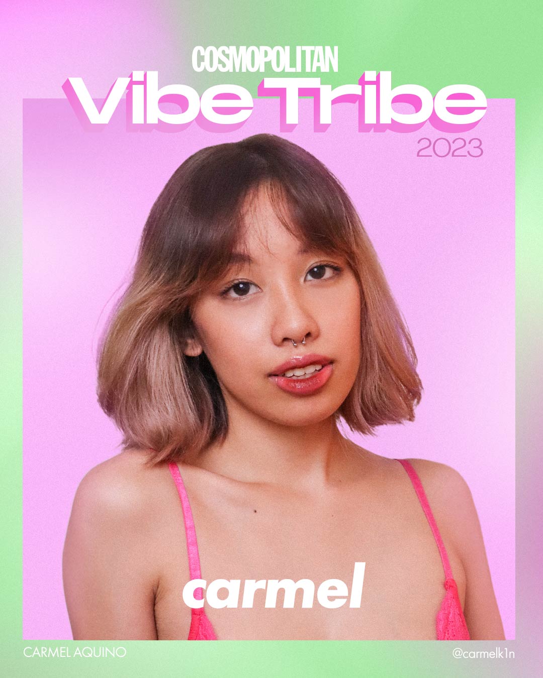 Carmel Aquino Cosmo Vibe Tribe 2023