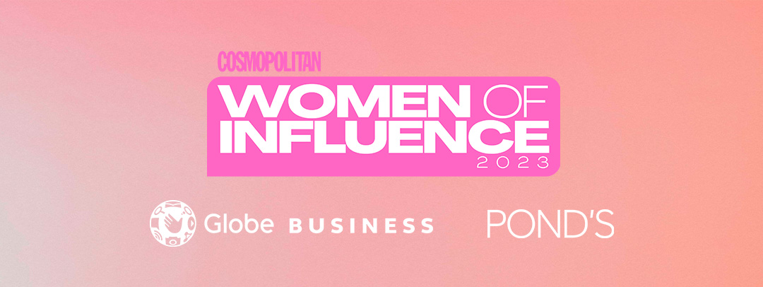 Cosmopolitan Women of Influence 2023 co-presenters Globe Business, Pond's