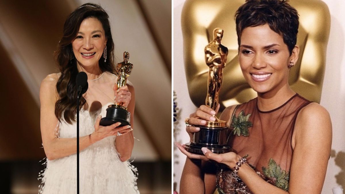 Michelle Yeoh Halle Berry Best Actress Oscars win