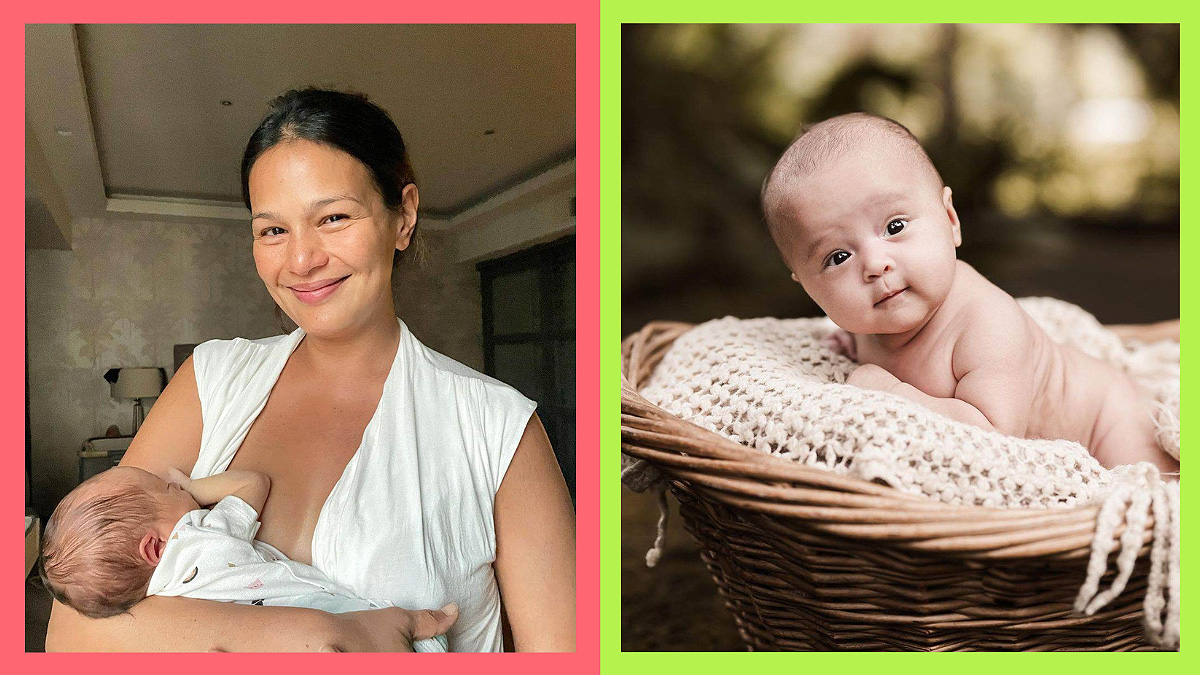 Iza Calzado shows baby Deia Amihan's face for the first time on social media