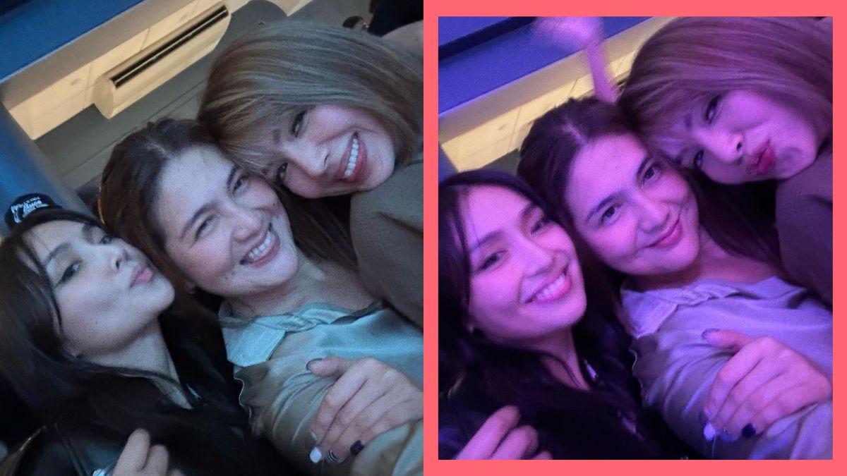 Dimples Romana reunited with her 'Mara Clara' co-stars Kathryn Bernardo and Julia Montes