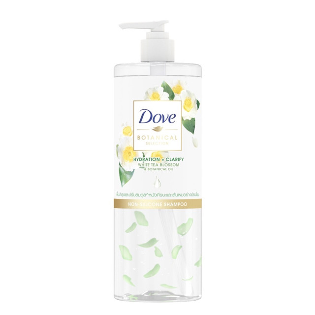 Dove Botanical Silicone Free Shampoo for Fresh Hair Clarify