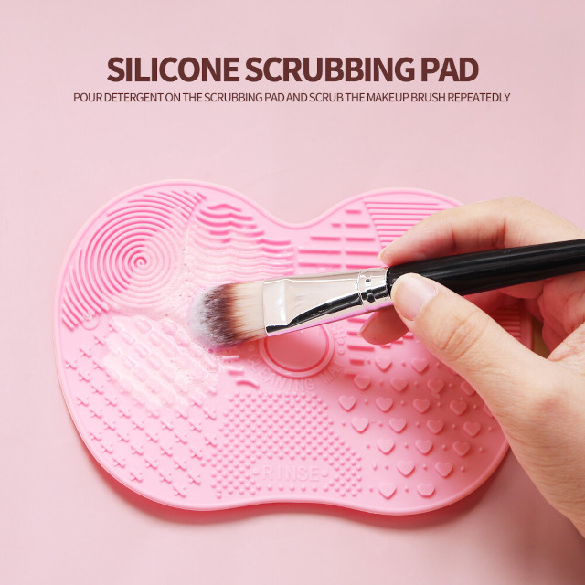 MAGEFY Makeup Brush Silicone Scrubbing Pad