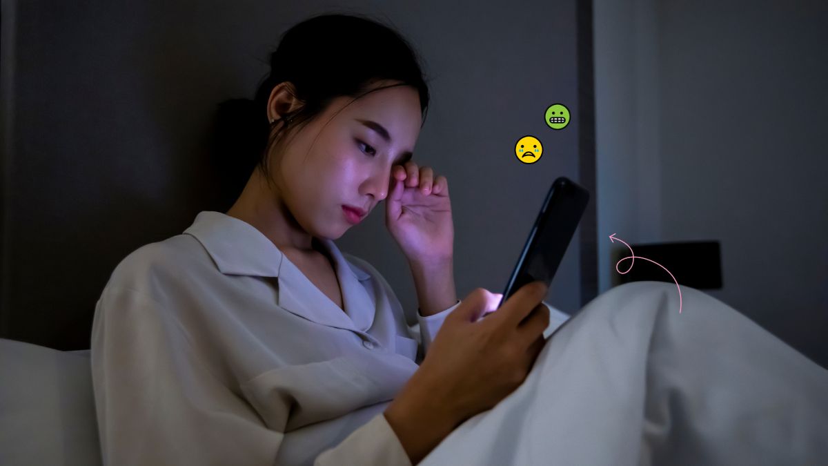 How To Stop Yourself From Doomscrolling On Your Phone At Night