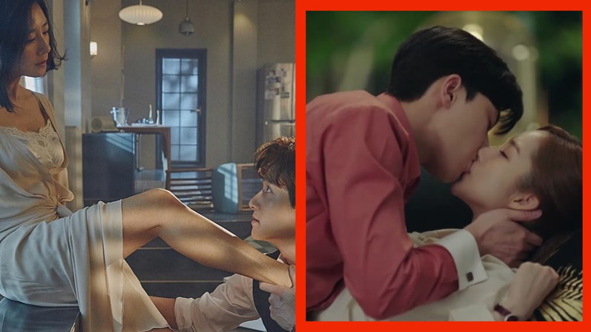 when a man loves korean drama kiss scene