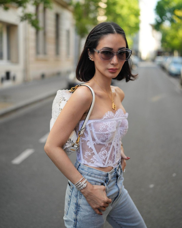 After Heart Evangelista wore it, this pair of YSL sunglasses is