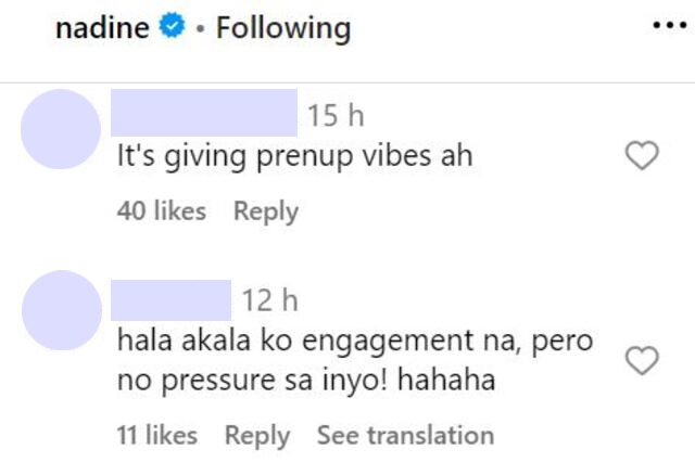 netizens speculate about nadine lustre's prenup teaser on instagram