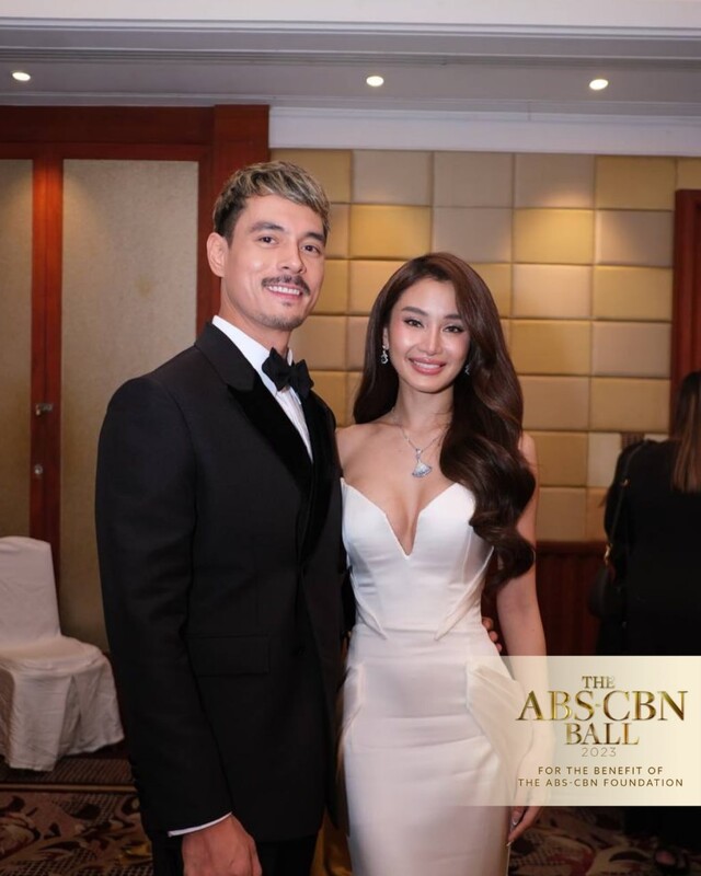 Jake Cuenca and Chie Filomeno at the ABS-CBN Ball 2023