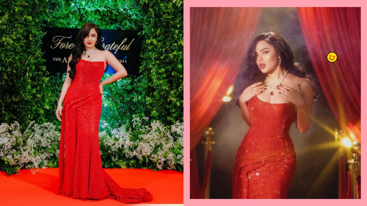 Andrea Brillantes explains why she was rushing to the ABS-CBN Ball red carpet