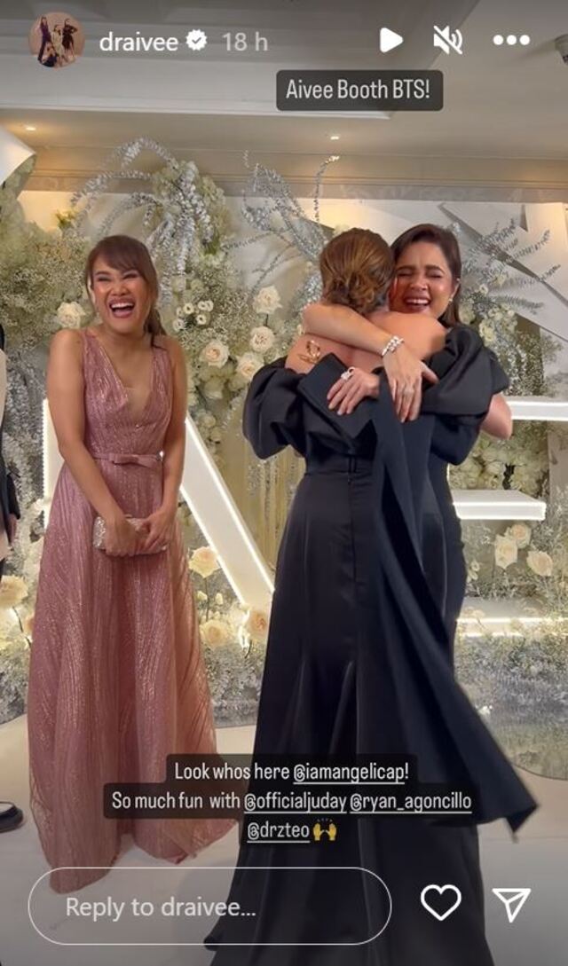 Angelica Panganiban and Judy Ann Santos together at the ABS-CBN Ball 2023