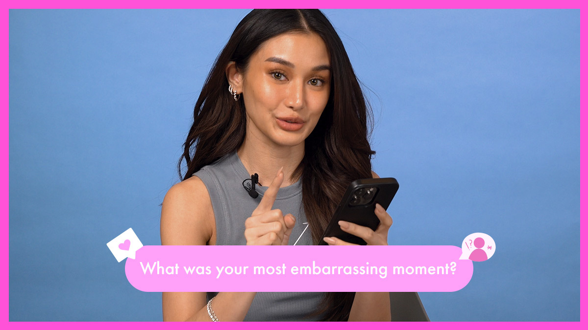 Chie Filomeno shares her most embarrassing moment