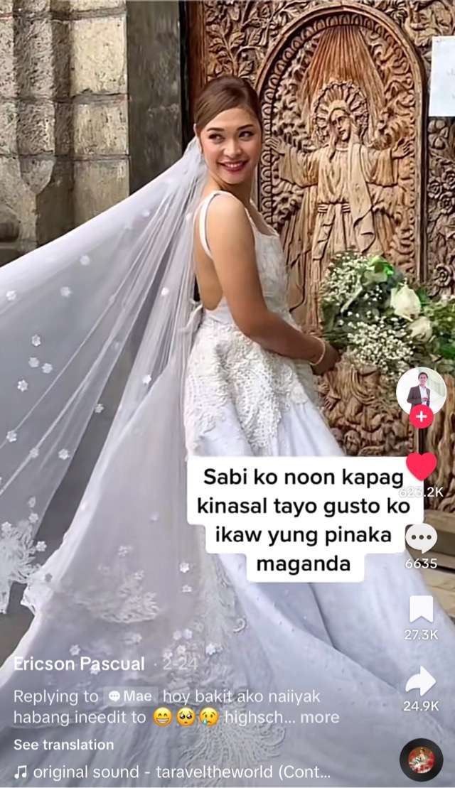 this bride’s ex did her wedding day makeup