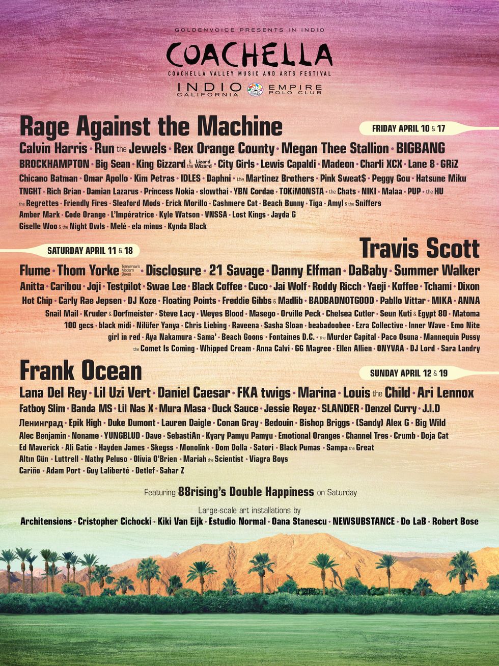 BIGBANG was part of the lineup for Coachella 2020