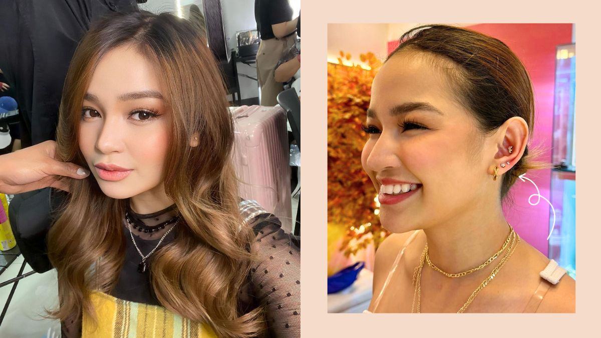 LOOK: Xyriel Manabat's Curated Ear Piercings