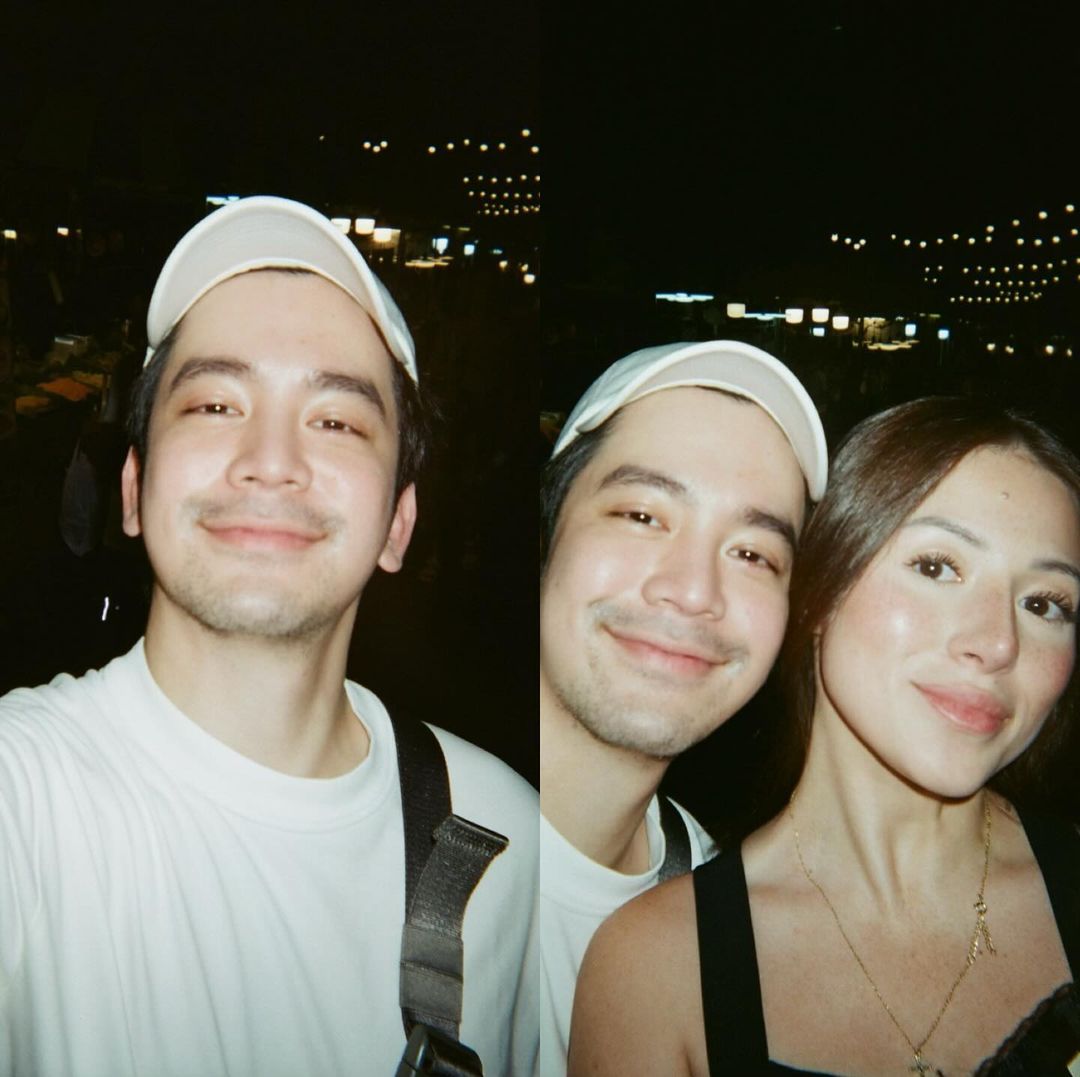 Joshua Garcia and Emilienne Vigier in Thailand, December 2023