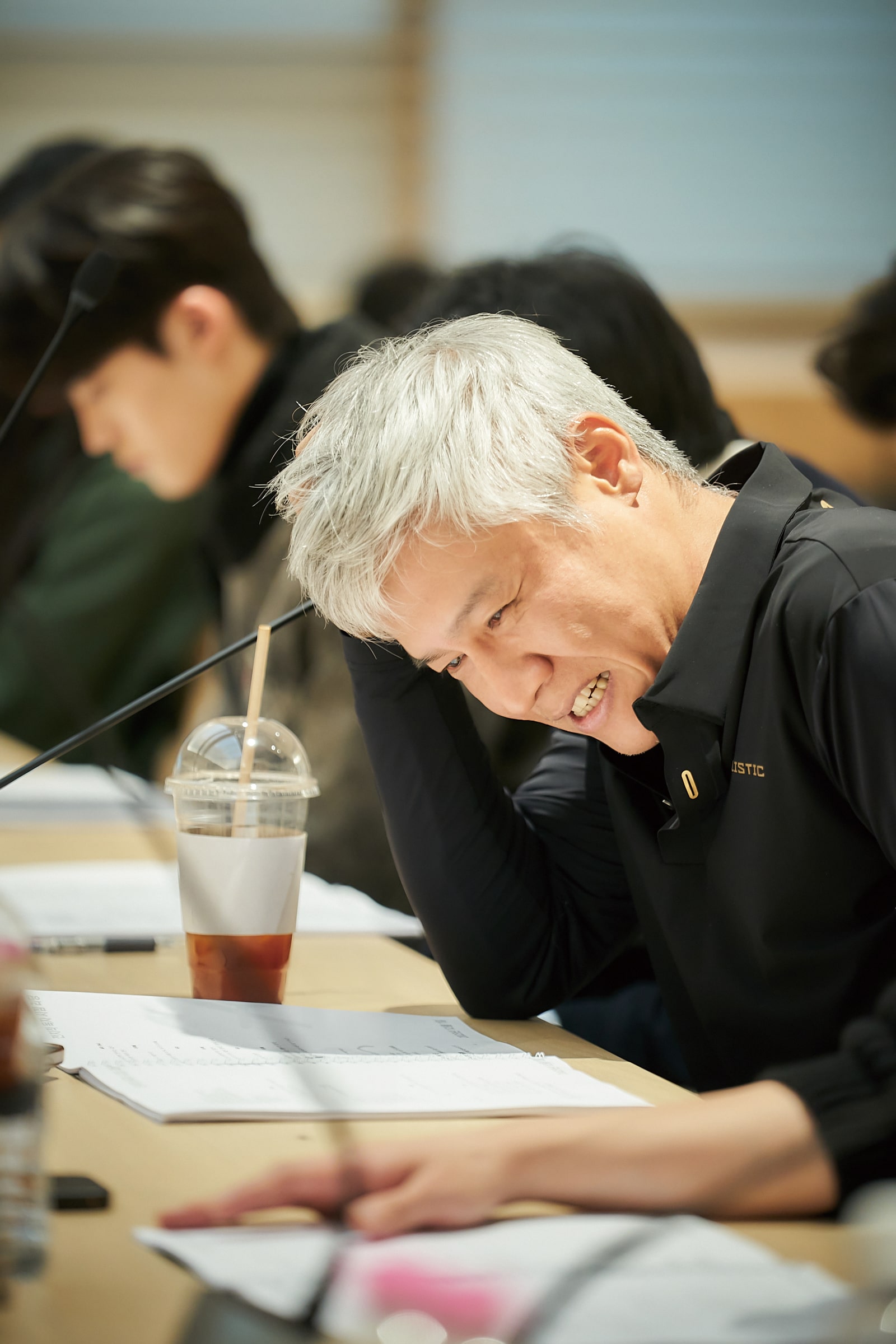 Park Ho San at the Omniscient Reader's Viewpoint script reading