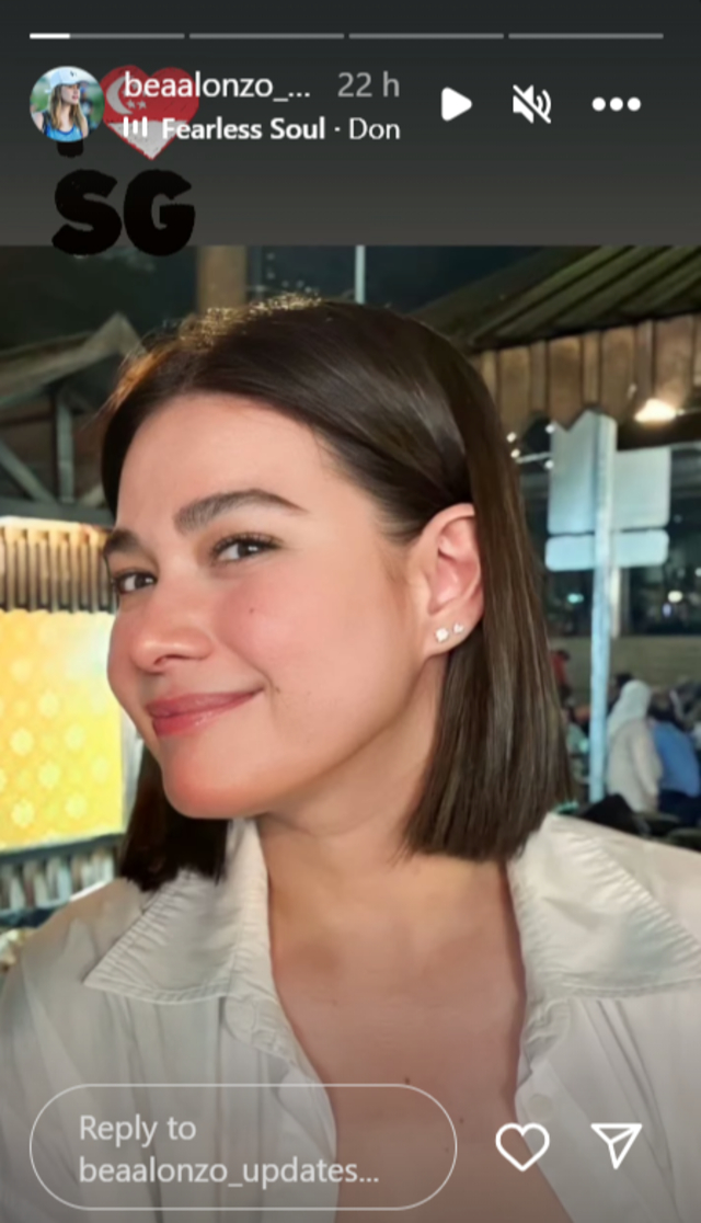 Bea Alonzo reportedly in Singapore amid breakup with Dominic Roque
