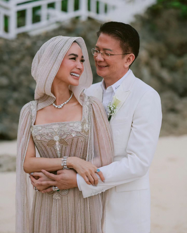 heart evangelista with chiz escudero