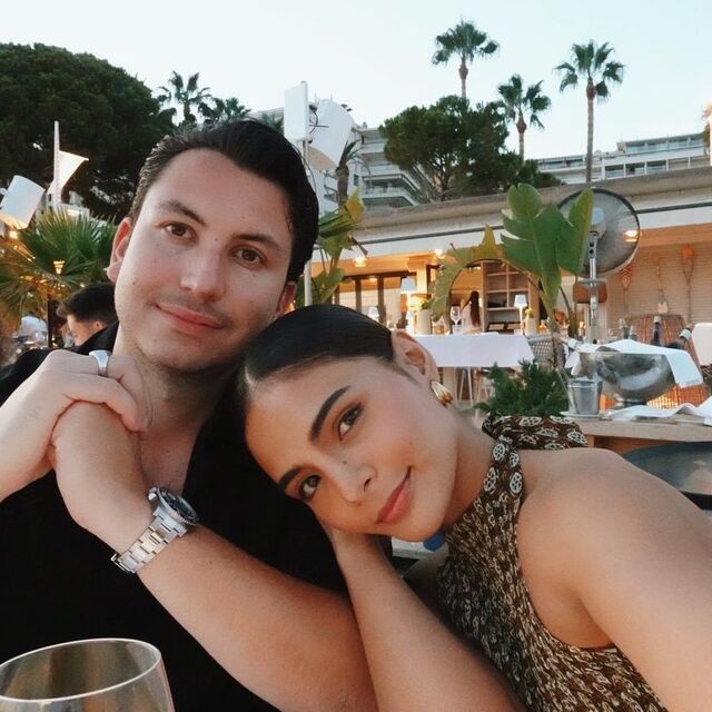 Lovi Poe and Monty Blencowe