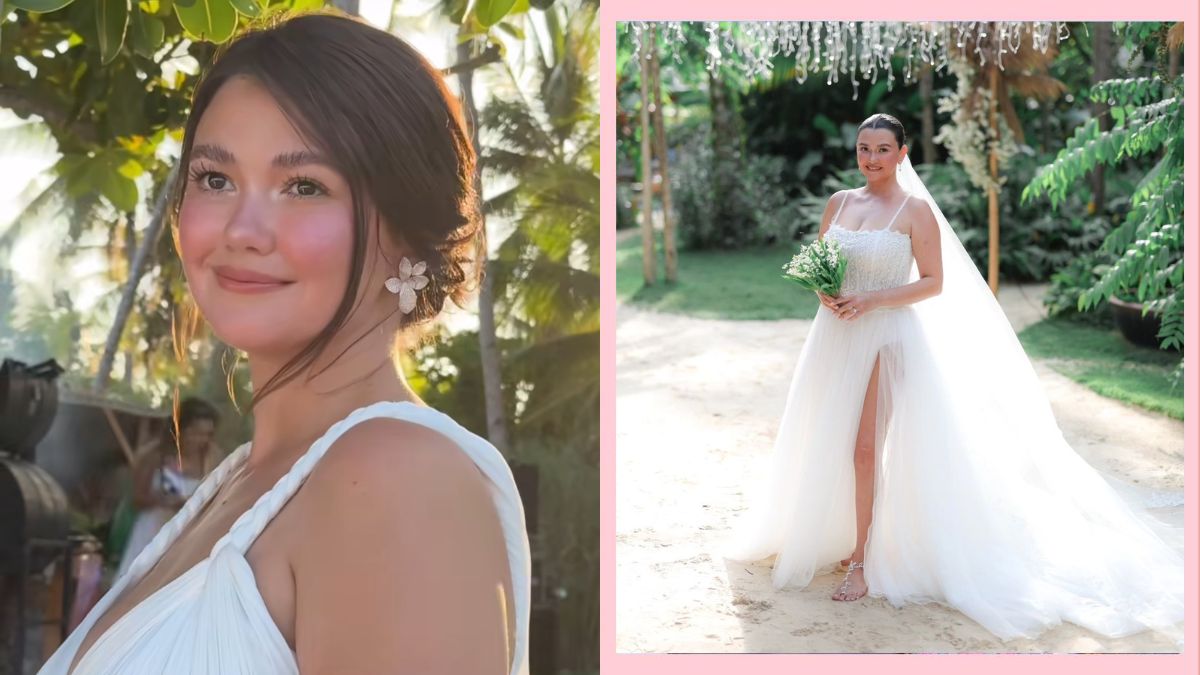 PHOTOS: Angelica Panganiban's 2 Gowns For Siargao Wedding Weekend