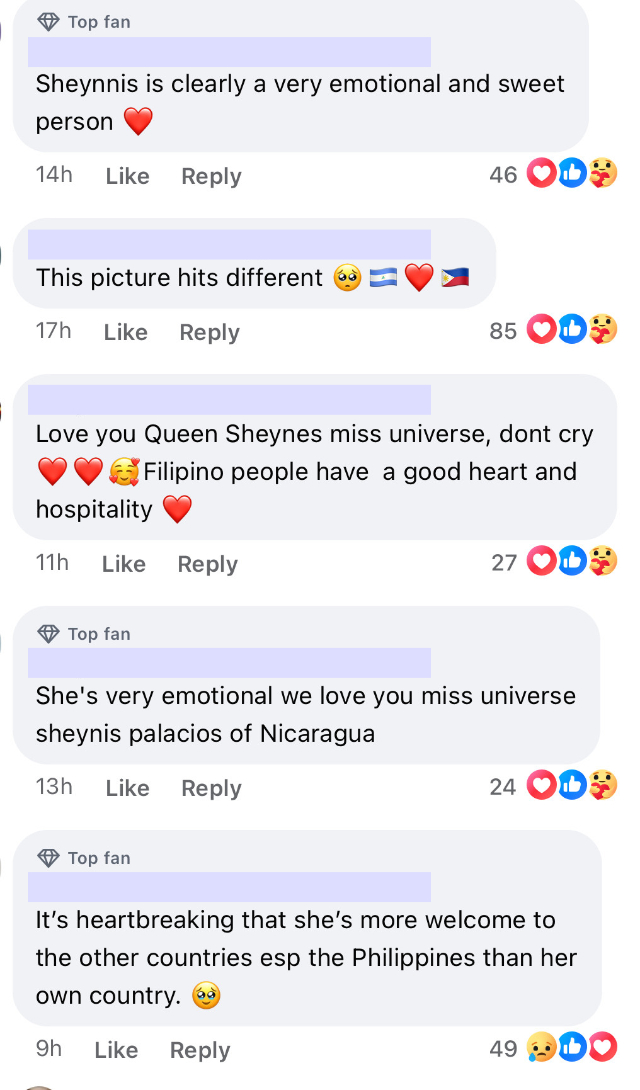 Netizens react  to Miss Universe 2023 Sheynnis Palacios emotional visit to the Philippines