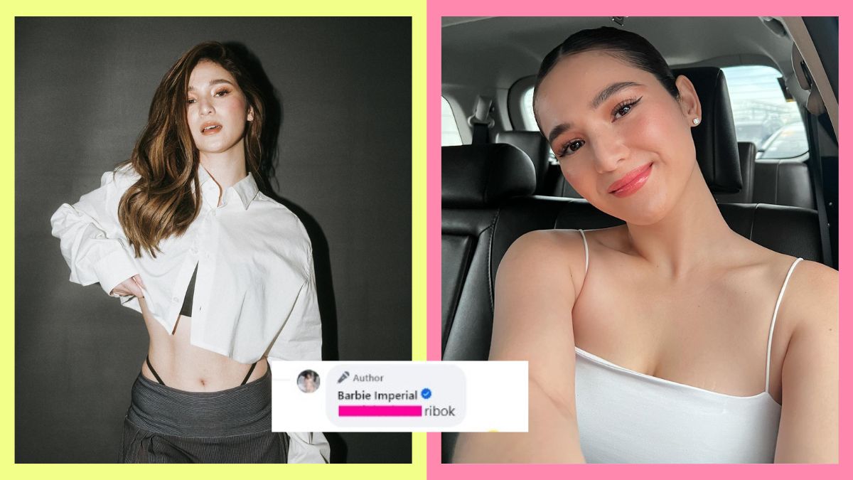 Barbie Imperial claps back at netizen for calling out her Facebook post written in Bicolano