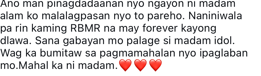 Fan comment on Maris-Rico split