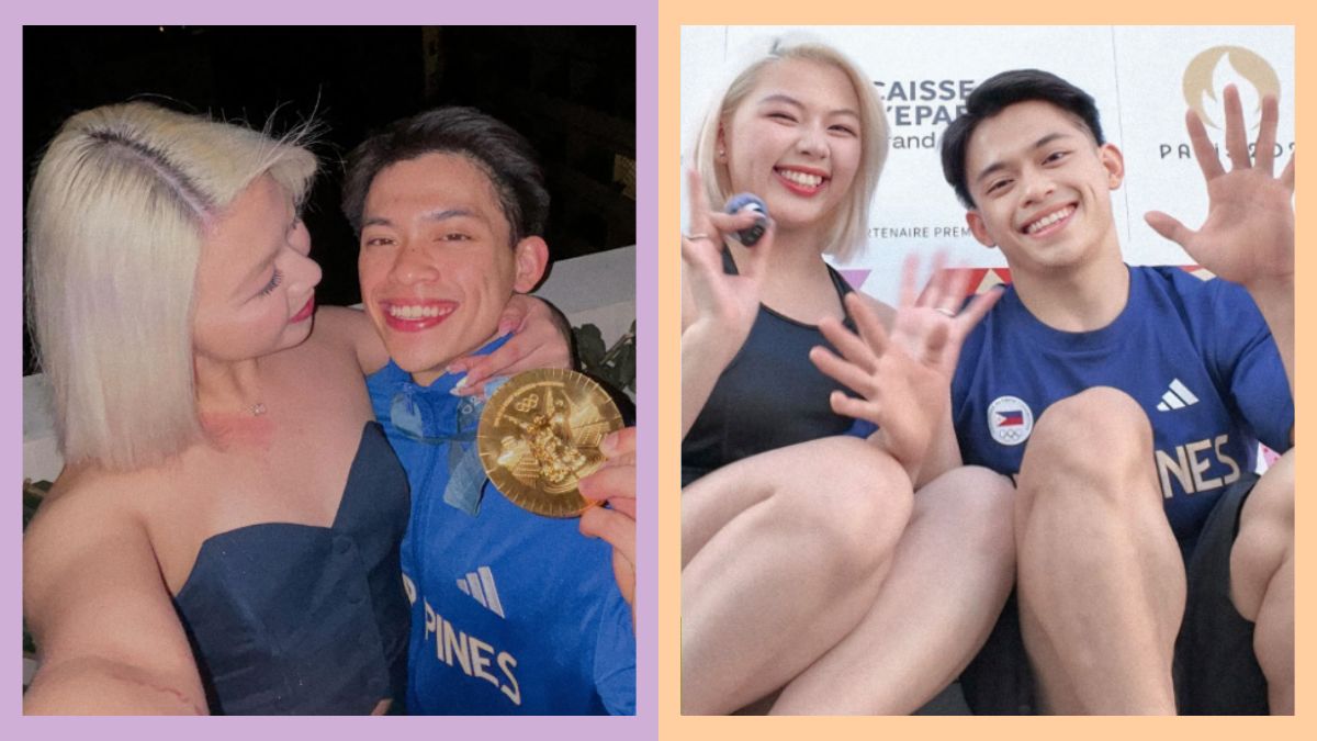 How Carlos Yulo And GF Chloe San Jose Celebrate His Olympic Gold