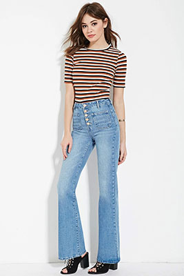 8 Non-Skinny Denim Jeans That Are Comfy AF