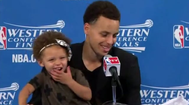 steph curry little girl