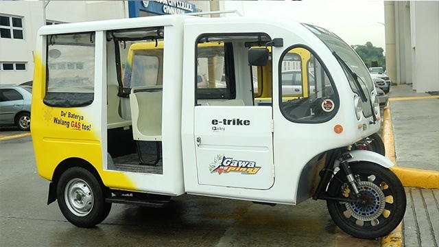 e tricycle price