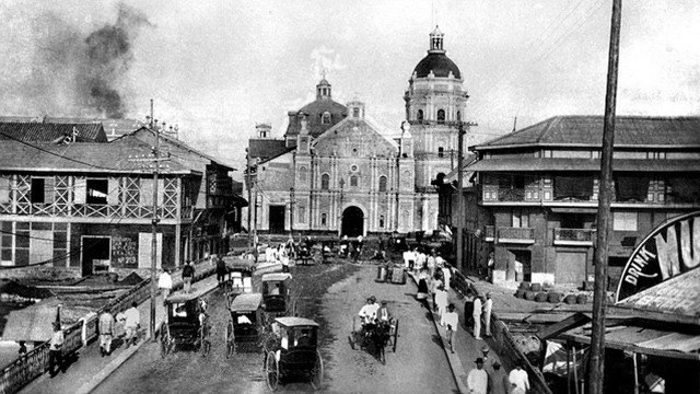 IN PHOTOS Life In Old Manila Esquire Ph   Binondo Church Photo By Maryknoll Mission Archives From John Tewell Collection 